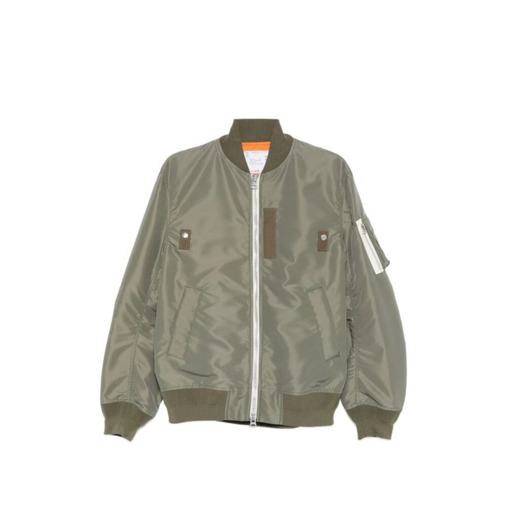 Sacai Green Jackets - Bomber Jackets Men